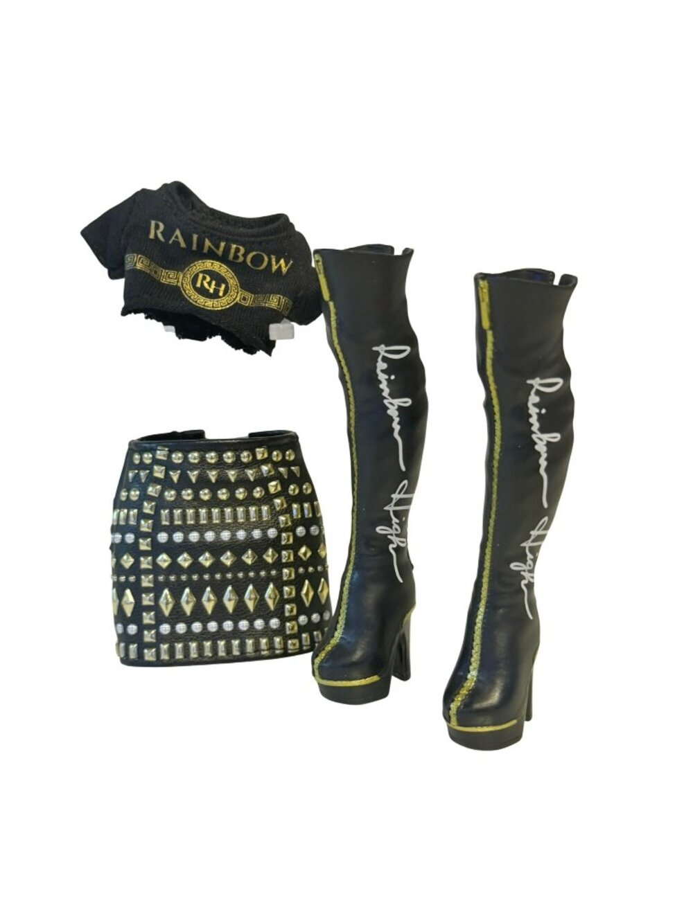 Rainbow High Rockstar Carmen Major Fashion Doll 2021 Special Edition Outfit